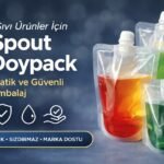 Sıvı Ürünler İçin Spout (Musluklu) Doypack Ambalaj