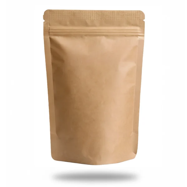 Kraft Alüminyum Kilitli Doypack