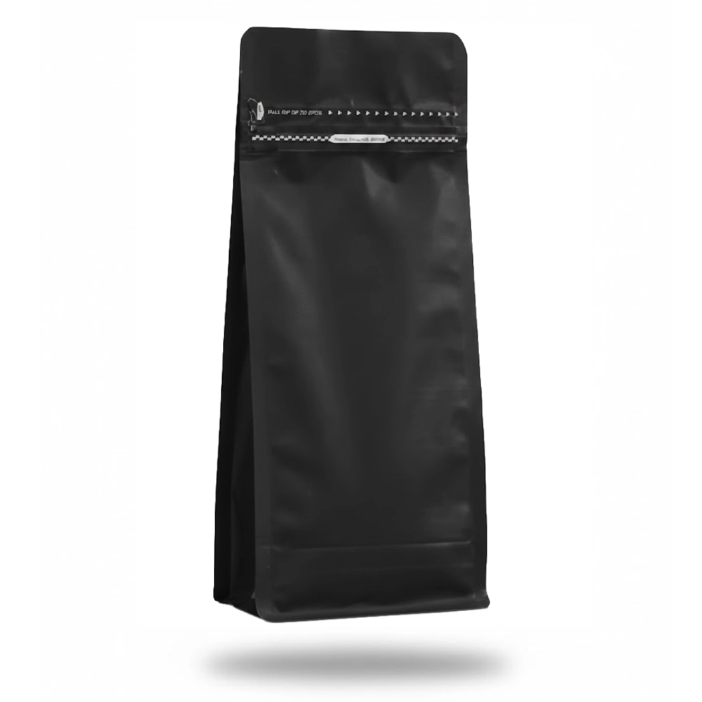 Mat Siyah Kilitli Metalize Flat Bottom