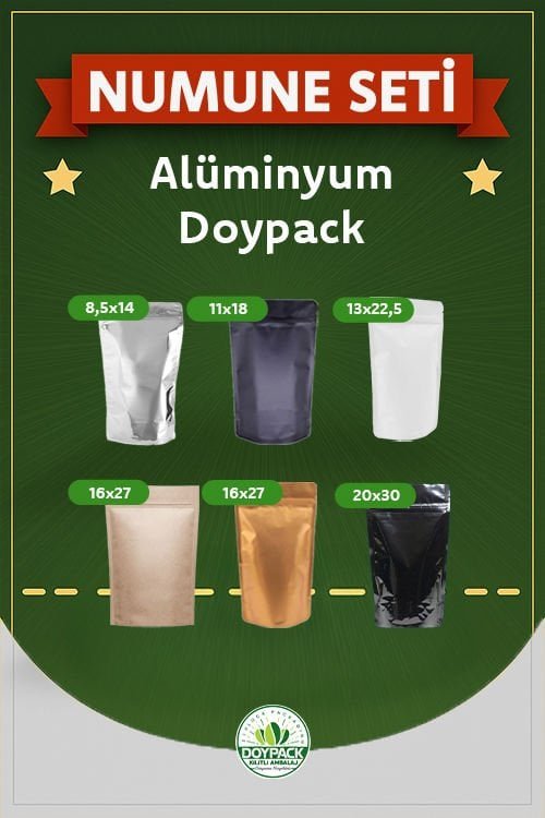 Alüminyum Kilitli Doypack Numune Seti