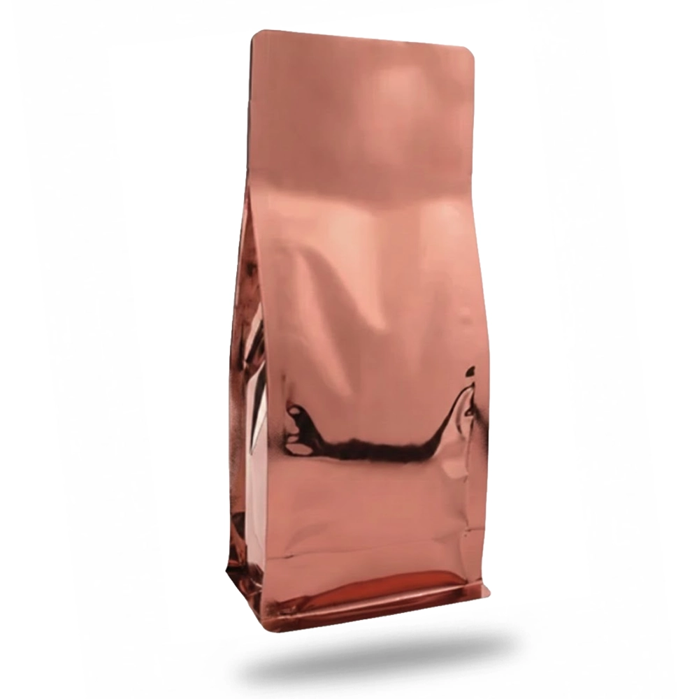 Rose Gold Metalize Flat Bottom