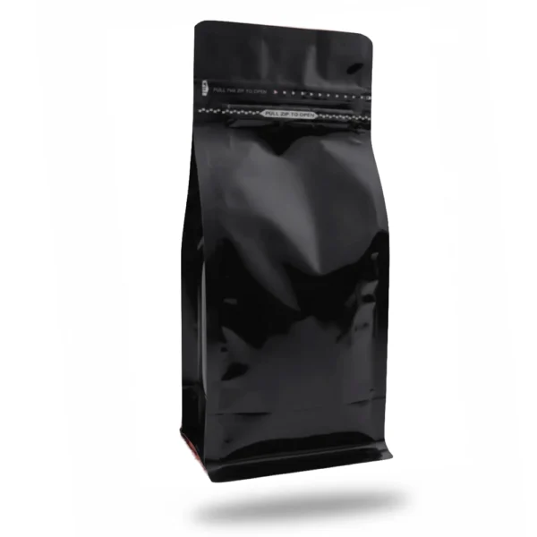 Parlak Siyah Kilitli Flat Bottom