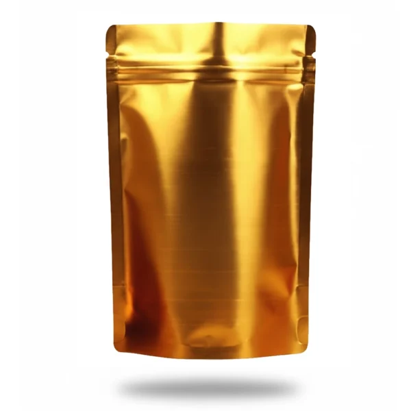 Parlak Gold Alüminyum Kilitli Doypack