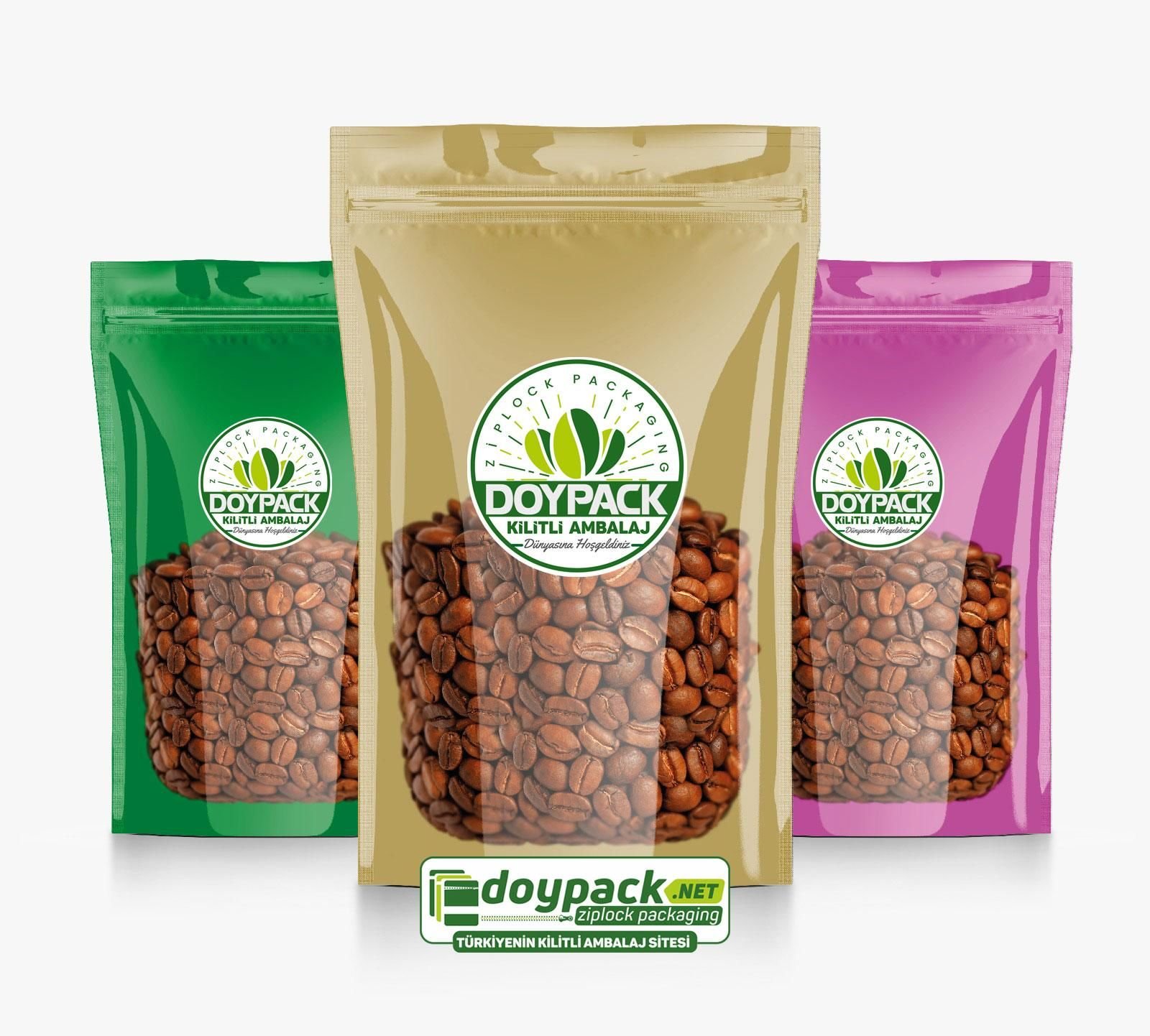 Siyah Şeffaf Metalize Doypack - Görsel 3