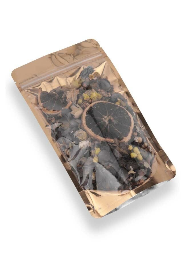 Şeffaf Metalize Gold Kilitli Doypack - Görsel 9