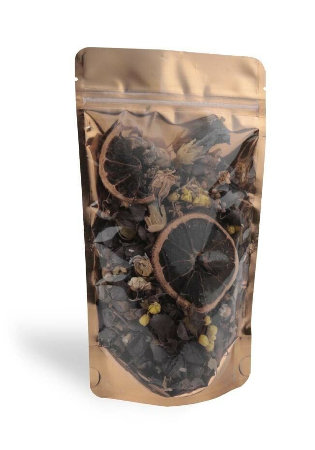 Şeffaf Metalize Gold Kilitli Doypack - Görsel 6