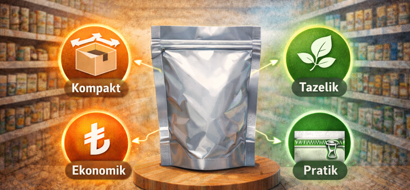 Doypack Ambalajının Avantajı