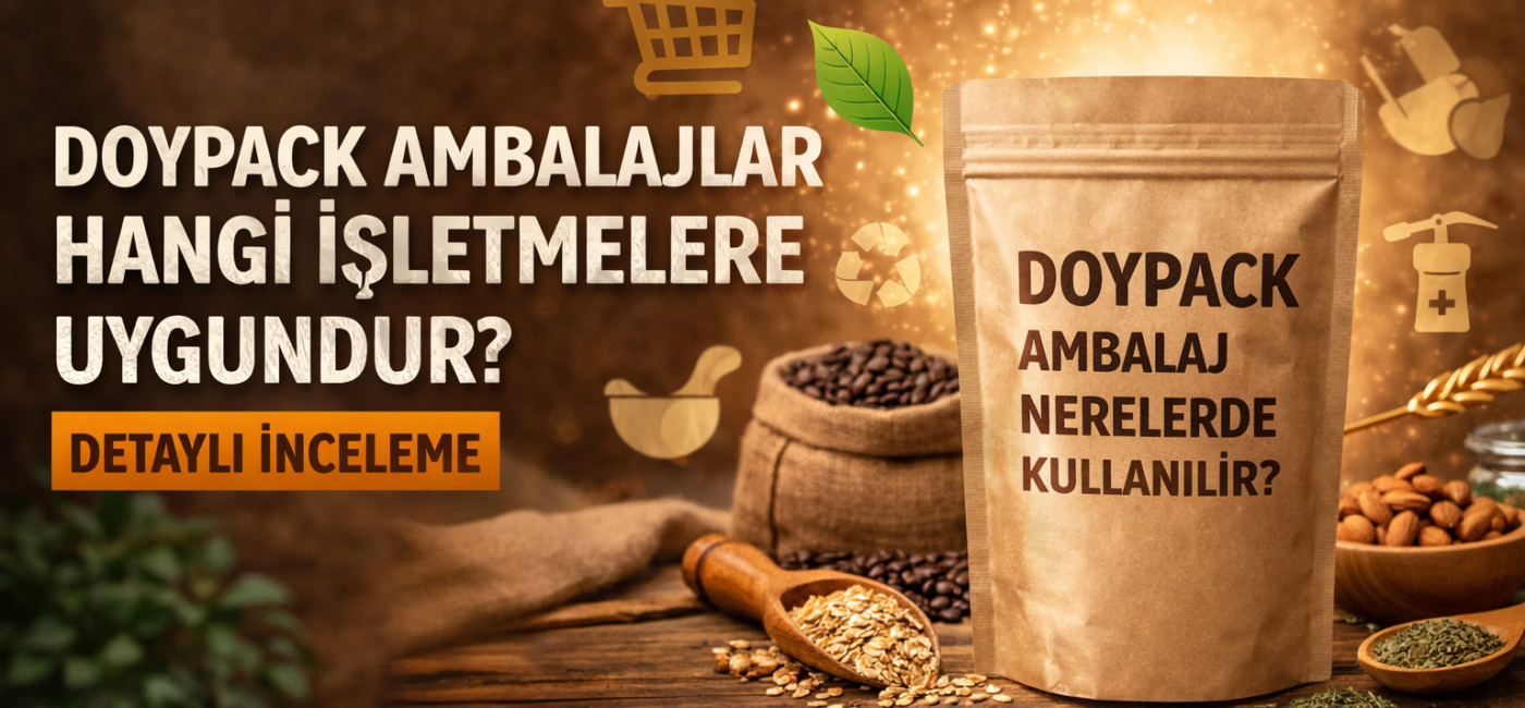 Doypack Ambalajlar Hangi İşletmelere Uygundur?